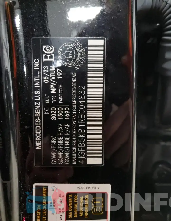 4JGFB5KB1RB004832 Photo# 14