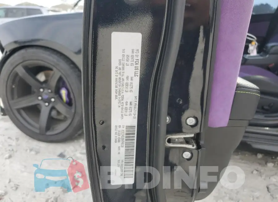 2C3CDXGJ2KH740130 Photo# 12