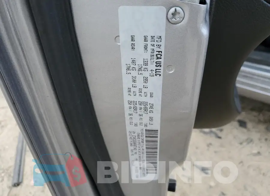 2C4RDGEG8KR671483 Photo# 13