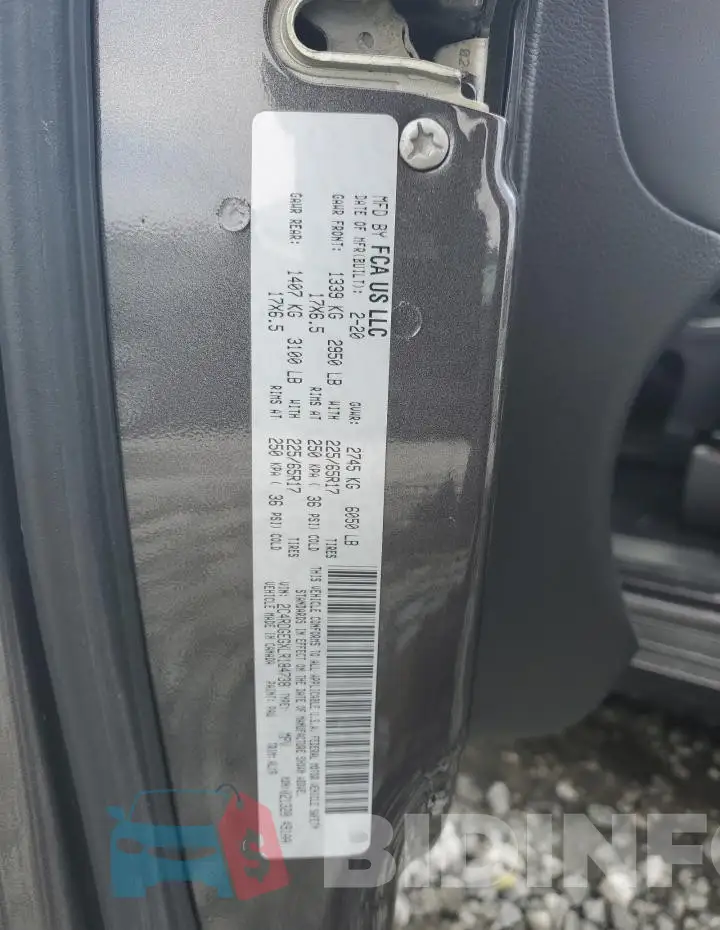 2C4RDGEGXLR184738 Photo# 13