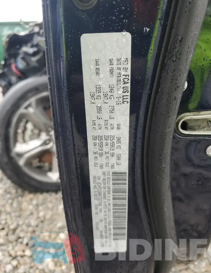 3C4PDCGB8HT527343 Photo# 13