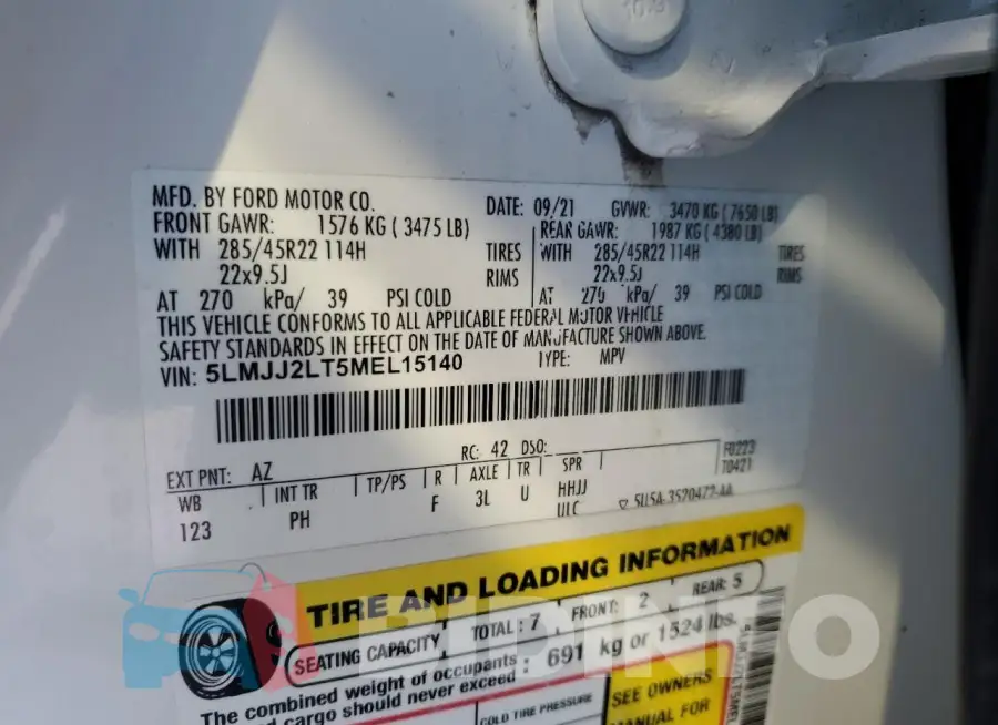 5LMJJ2LT5MEL15140 Photo# 14