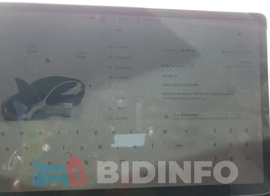 5YJ3E1EA1PF587889 Photo# 9