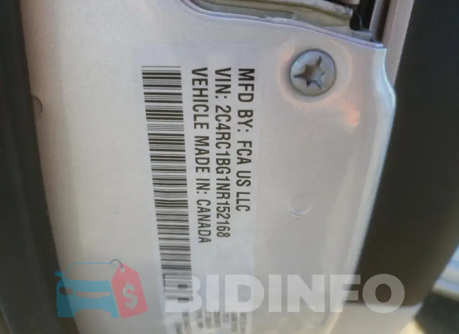 2C4RC1BG1NR152168 Photo# 13