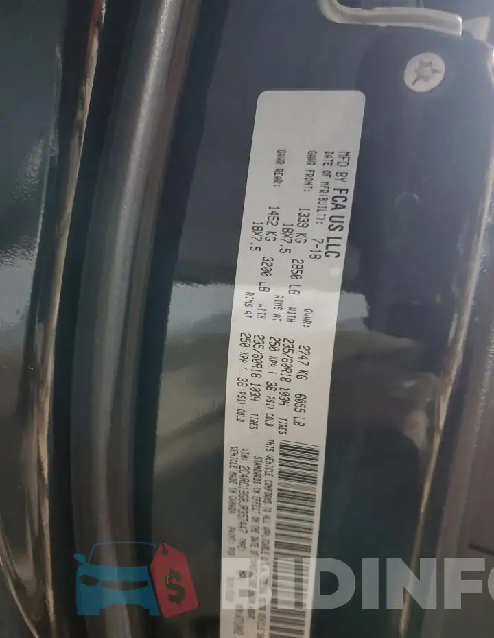 2C4RC1BG8JR357447 Photo# 13