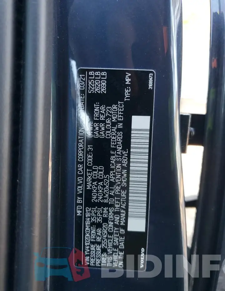 YV4102DK0M1841812 Photo# 13