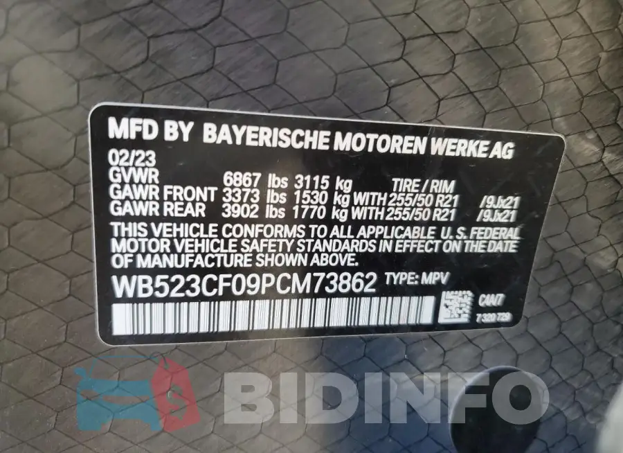WB523CF09PCM73862 Photo# 14