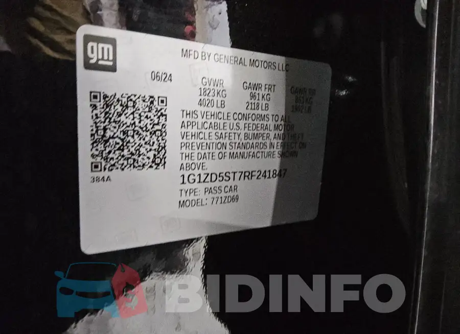 1G1ZD5ST7RF241847 Photo# 12