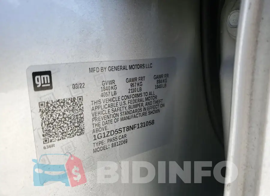 1G1ZD5ST8NF131058 Photo# 12