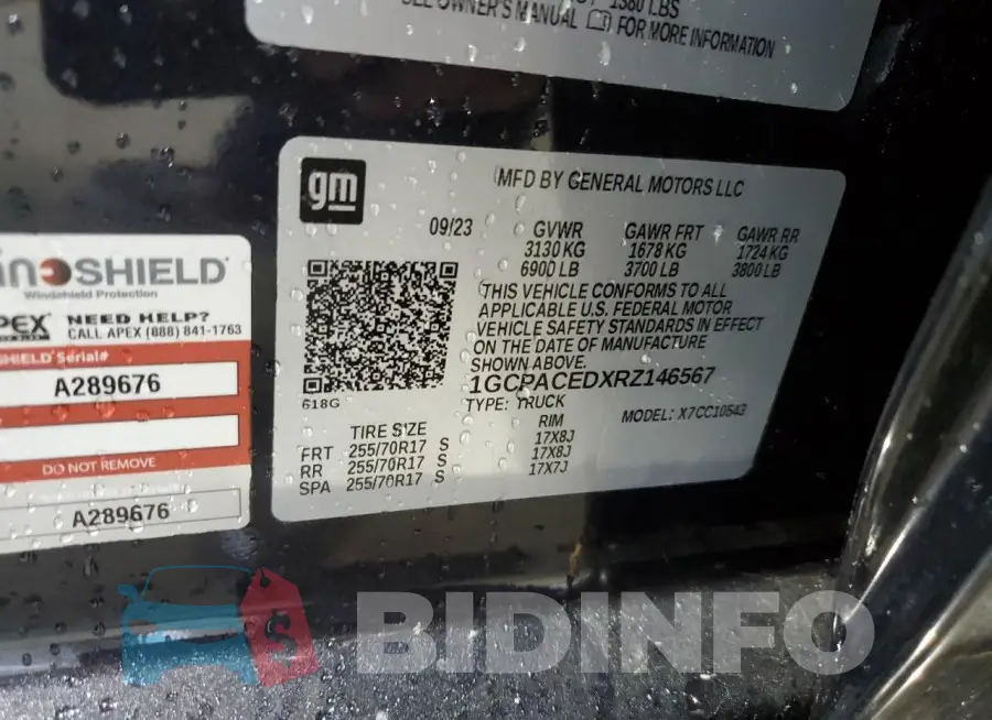 1GCPACEDXRZ146567 Photo# 12