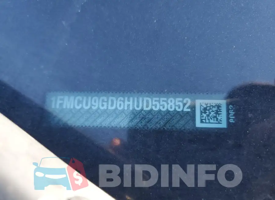 1FMCU9GD6HUD55852 Photo# 13