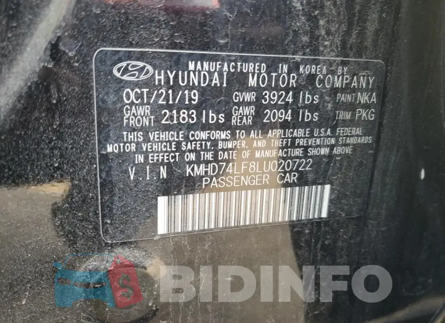 KMHD74LF8LU020722 Photo# 12