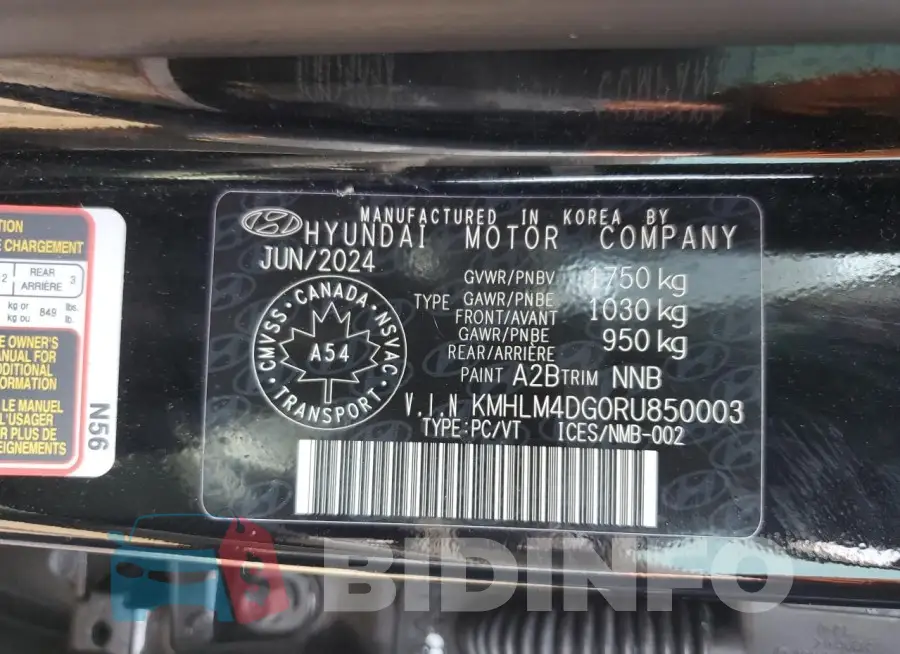 KMHLM4DG0RU850003 Photo# 13