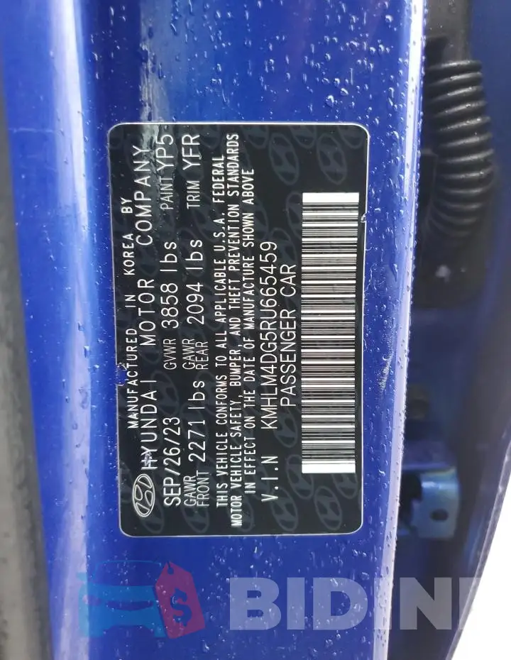 KMHLM4DG5RU665459 Photo# 13