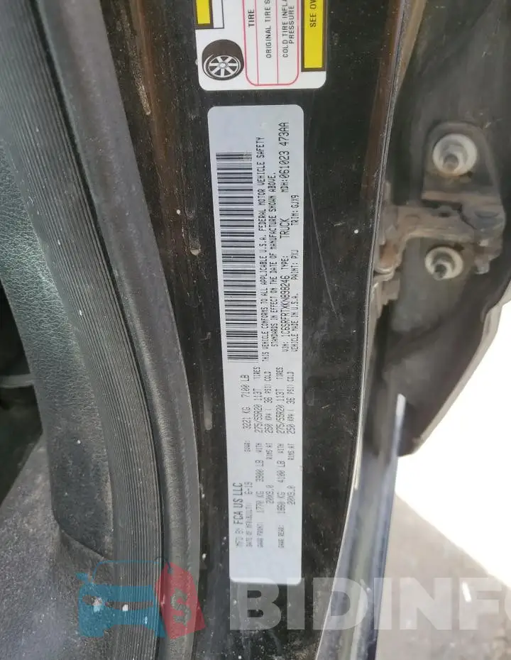 1C6SRFRTXKN898246 Photo# 12
