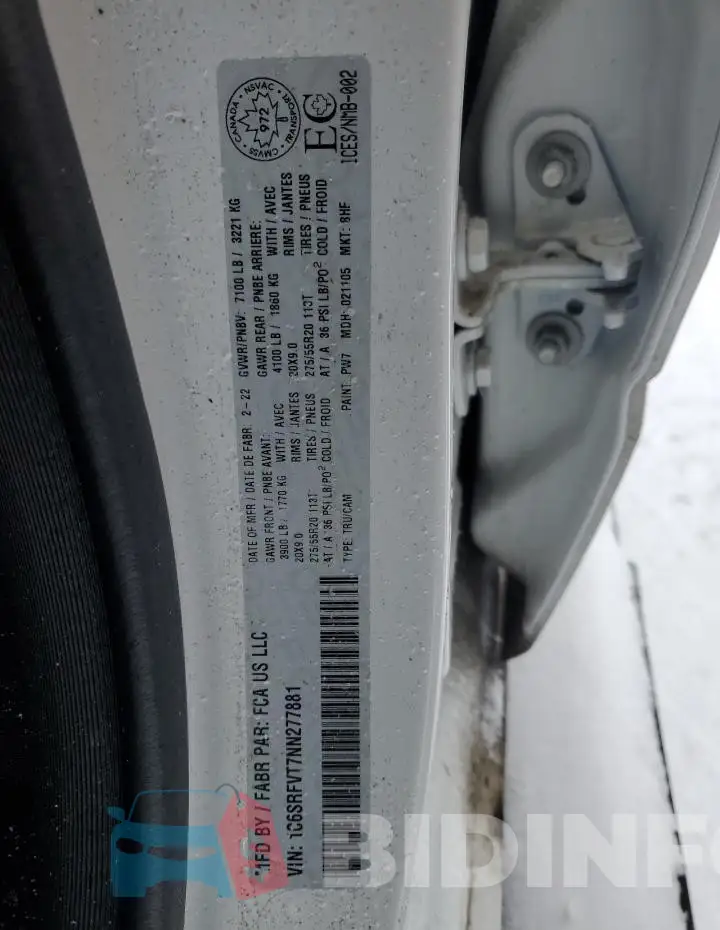1C6SRFVT7NN277881 Photo# 13