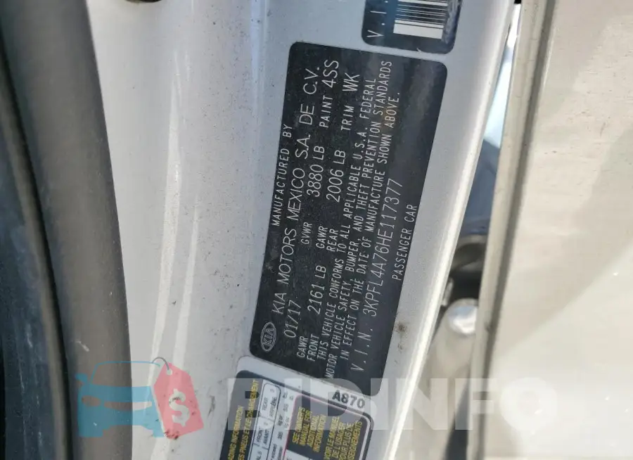 3KPFL4A76HE117377 Photo# 12