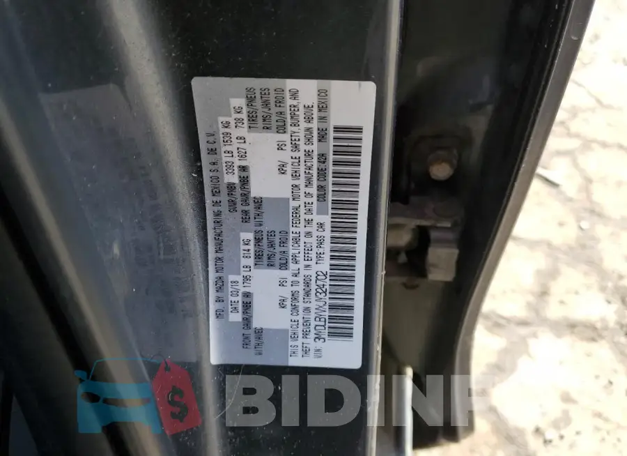 3MYDLBYVXJY324702 Photo# 12