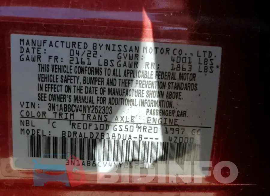 3N1AB8CV4NY262303 Photo# 12