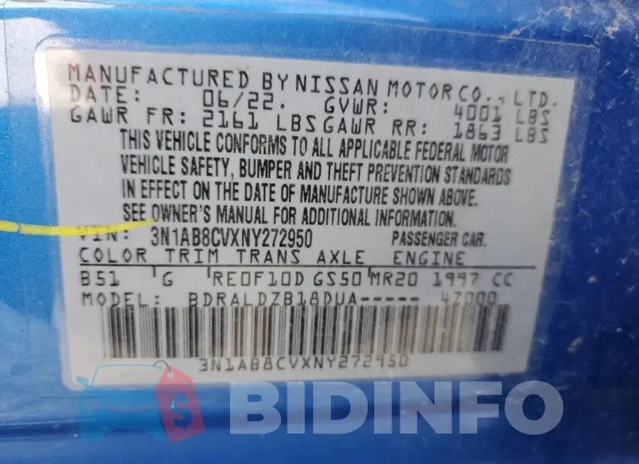 3N1AB8CVXNY272950 Photo# 13