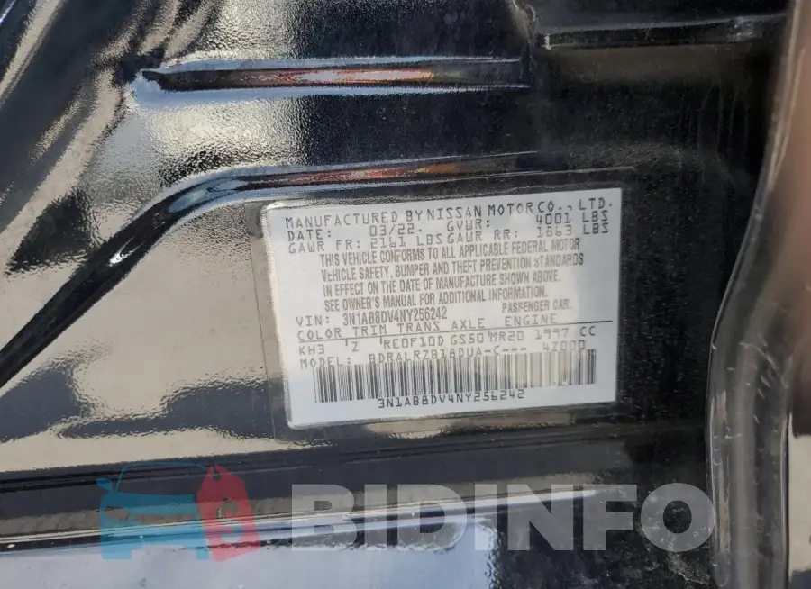 3N1AB8DV4NY256242 Photo# 13