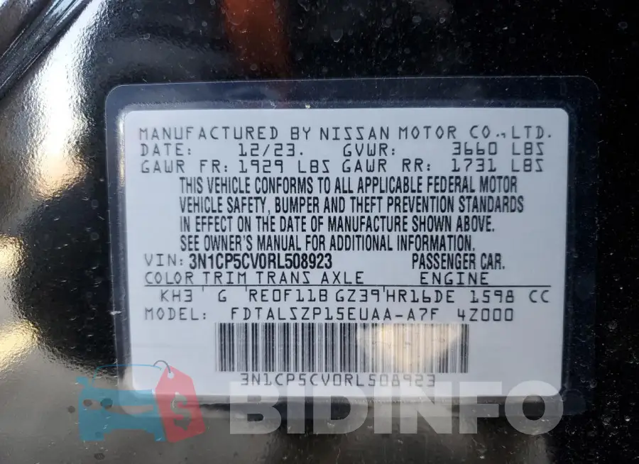 3N1CP5CV0RL508923 Photo# 12