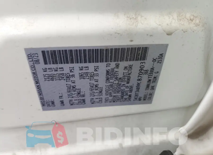 5N1BT3AB9PC870903 Photo# 13