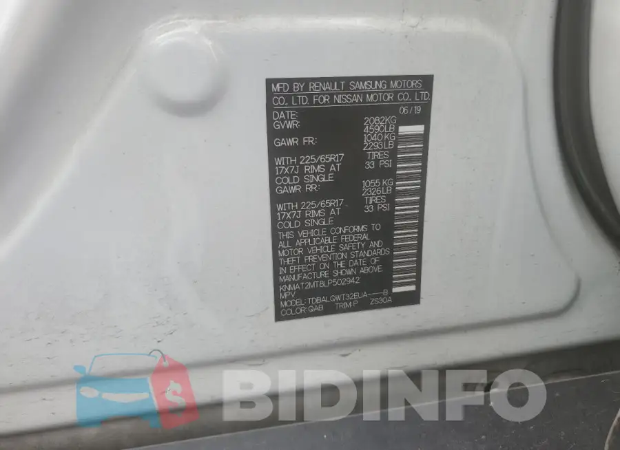 KNMAT2MT8LP502942 Photo# 13