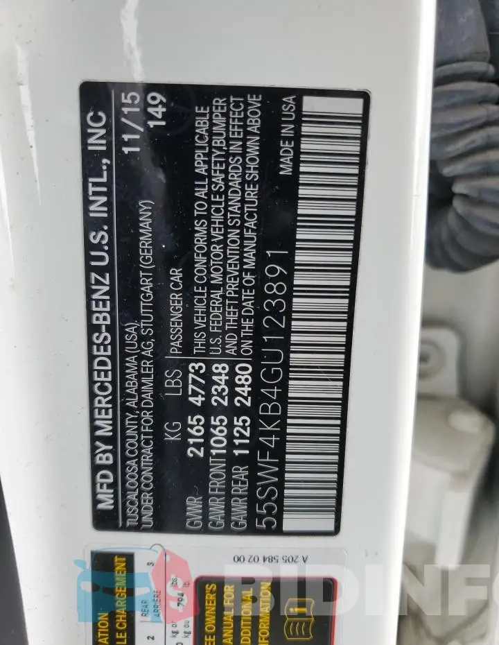 55SWF4KB4GU123891 Photo# 12