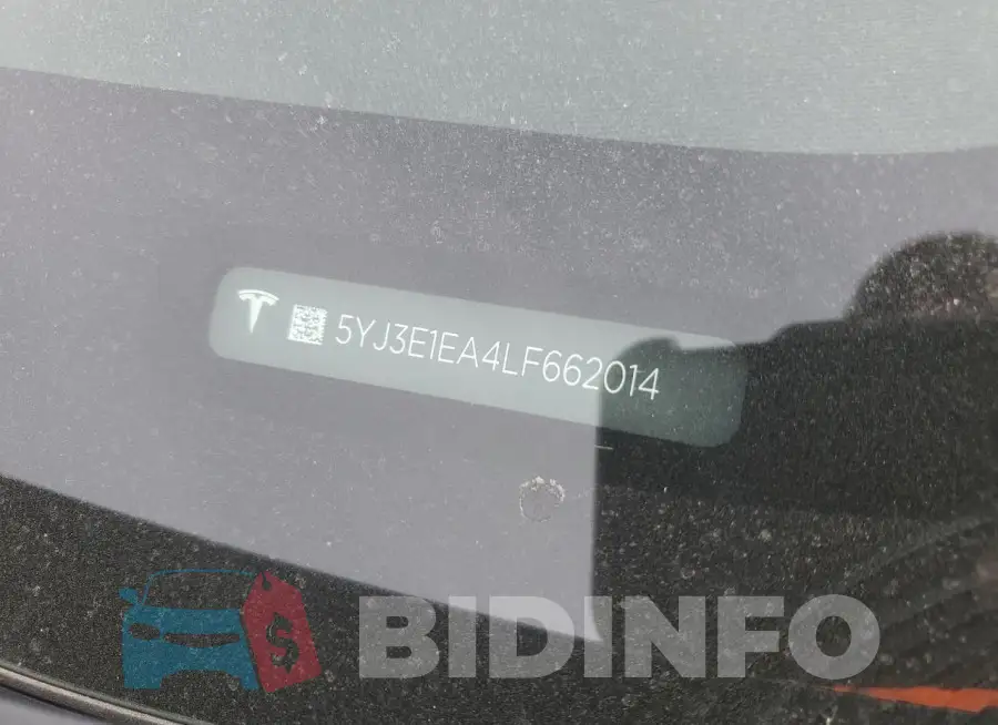 5YJ3E1EA4LF662014 Photo# 12