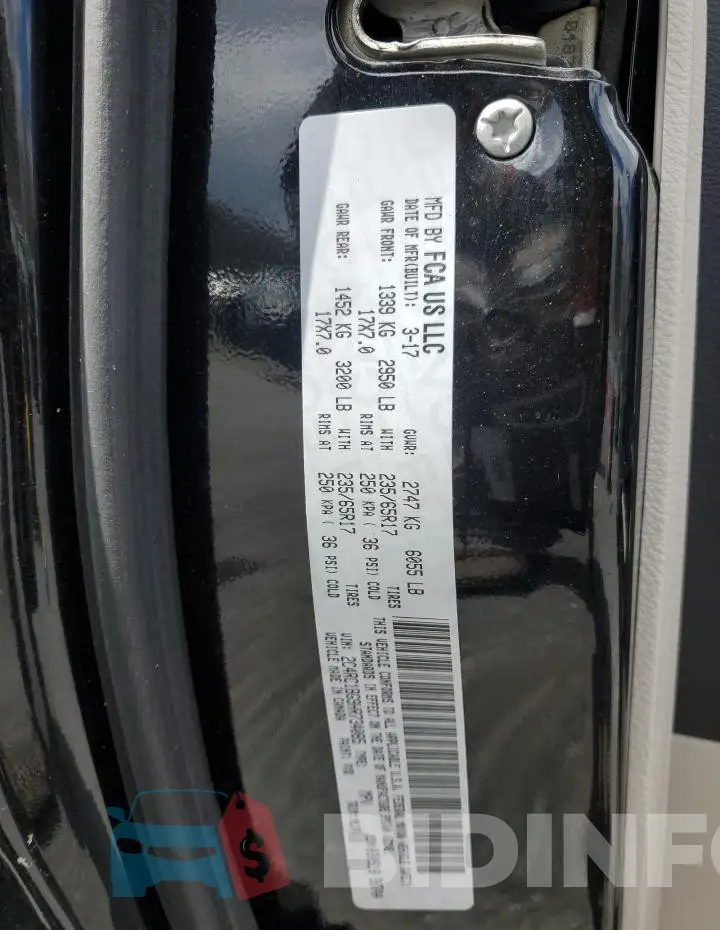 2C4RC1BG9HR734085 Photo# 13