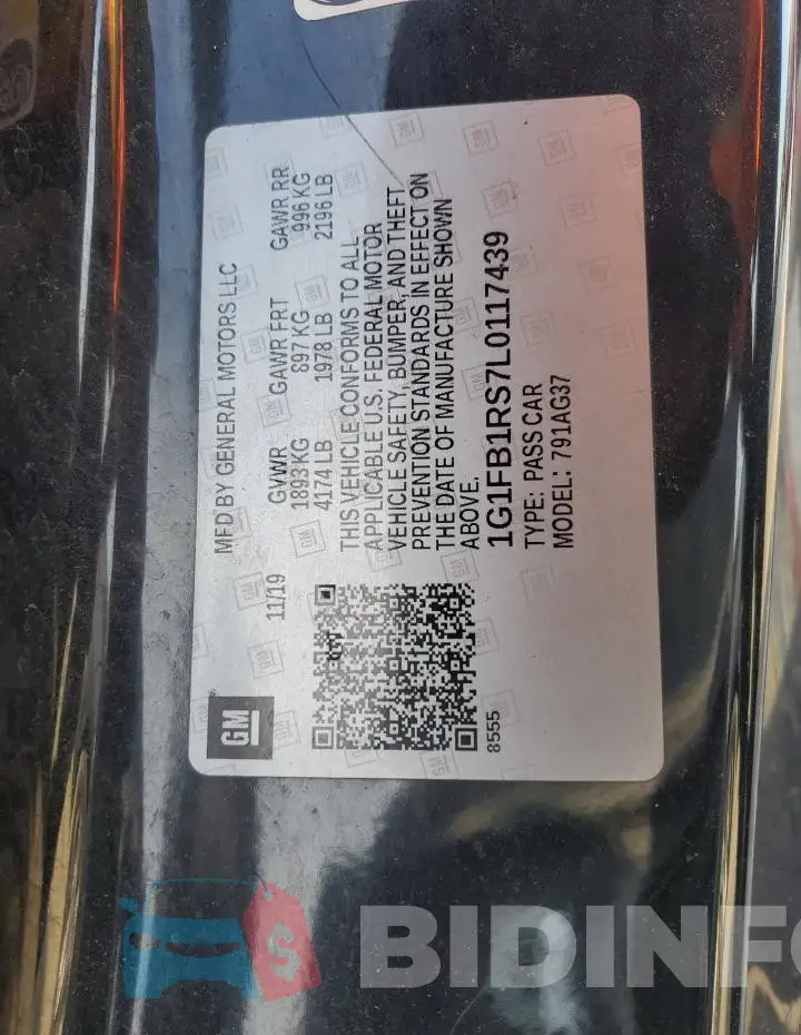 1G1FB1RS7L0117439 Photo# 12