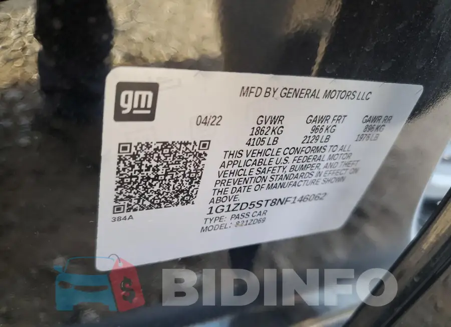 1G1ZD5ST8NF146062 Photo# 12
