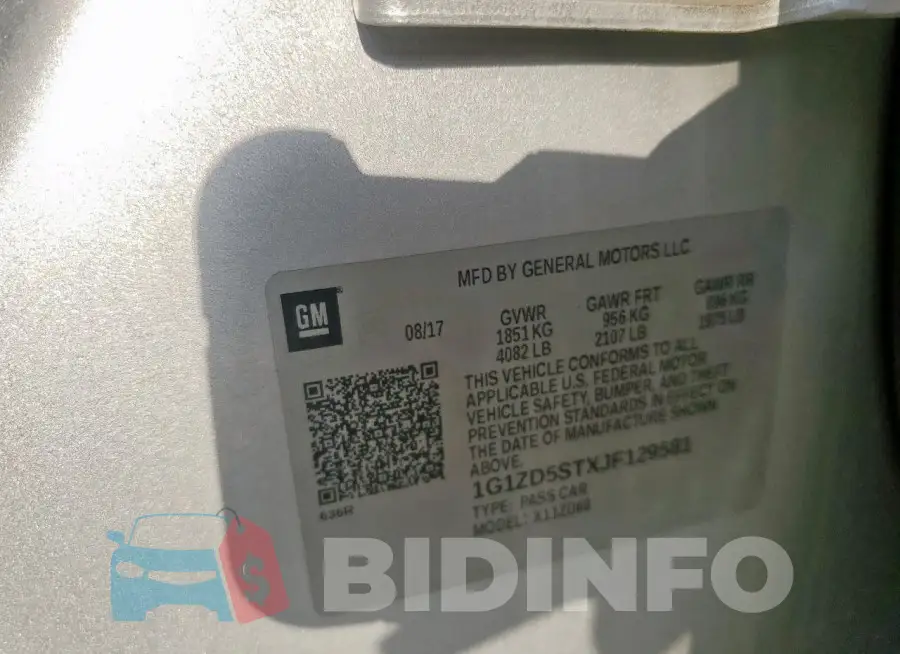 1G1ZD5STXJF129581 Photo# 12