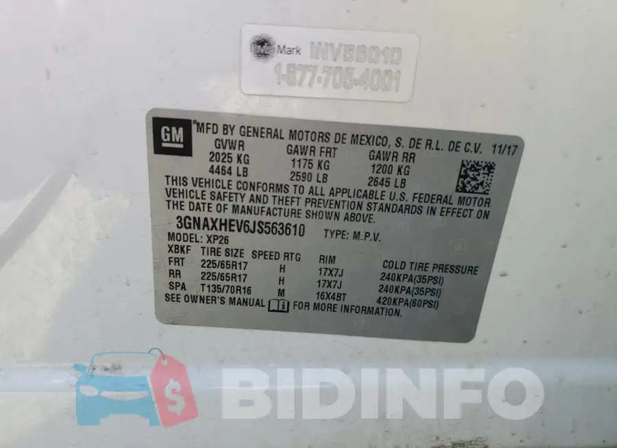 3GNAXHEV6JS563610 Photo# 12