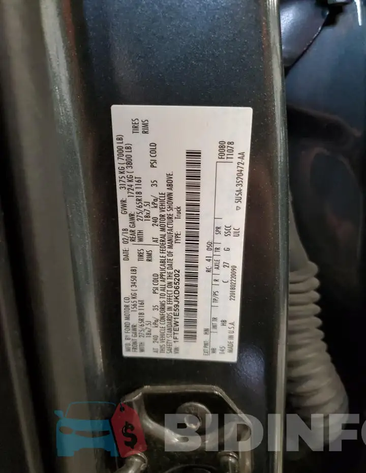 1FTEW1E59JKD65202 Photo# 12