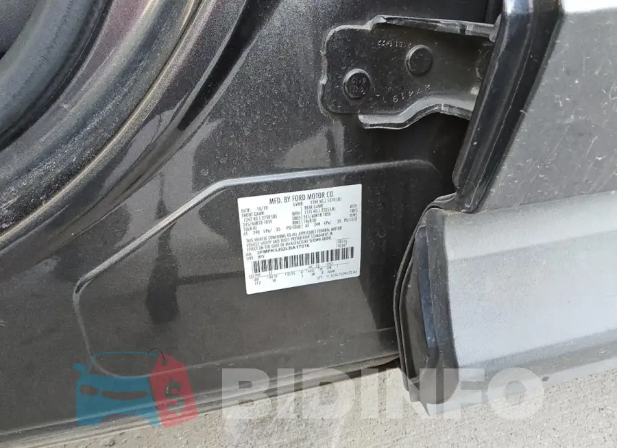 2FMPK3J92LBA17016 Photo# 12