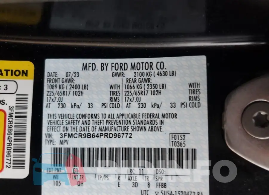 3FMCR9B64PRD96772 Photo# 13