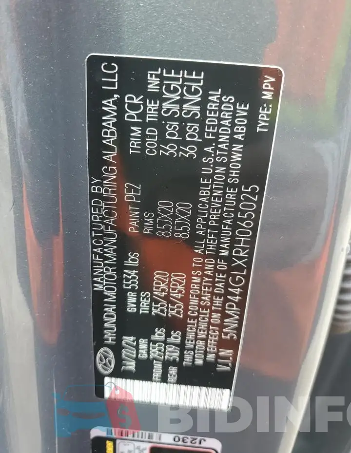 5NMP44GLXRH065025 Photo# 13