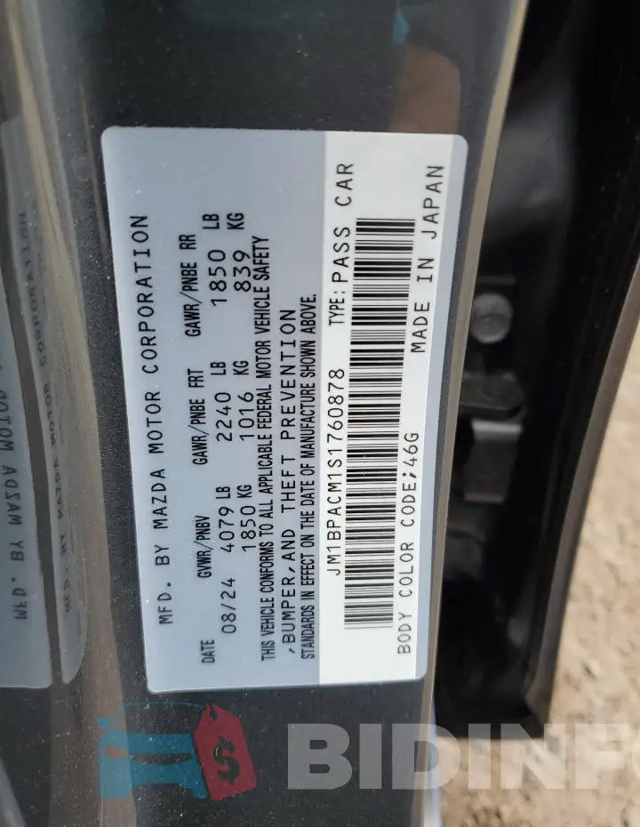 JM1BPACM1S1760878 Photo# 12