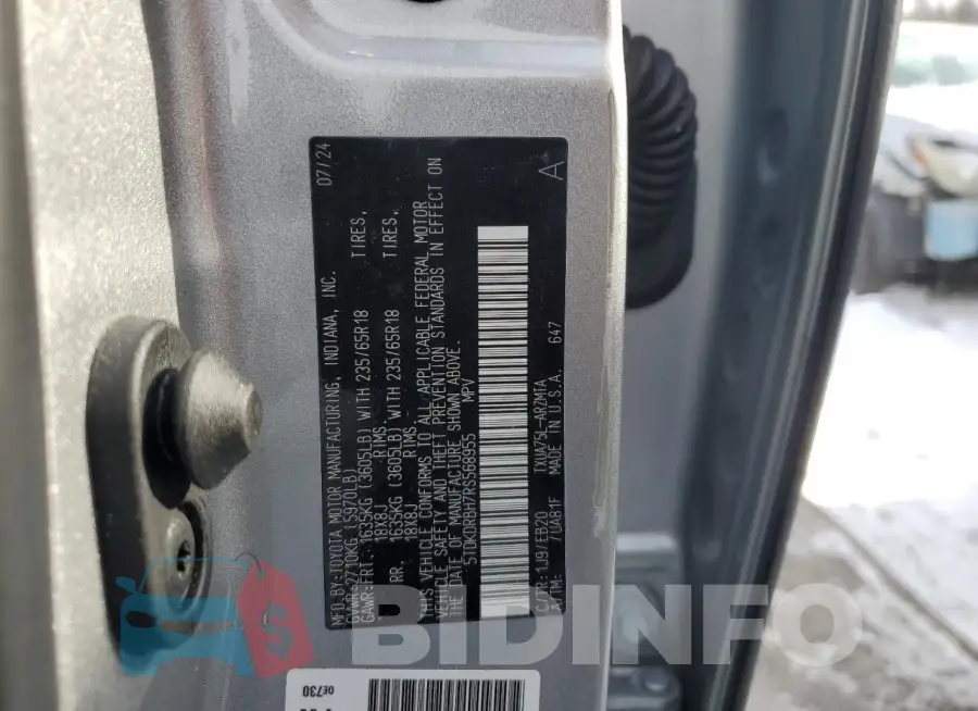 5TDKDRBH7RS568955 Photo# 13