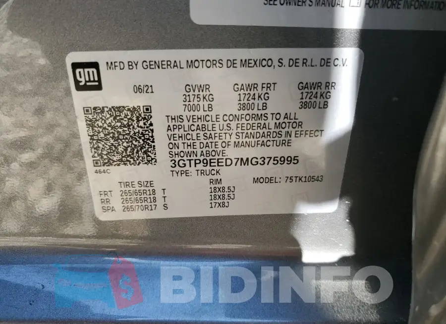 3GTP9EED7MG375995 Photo# 12