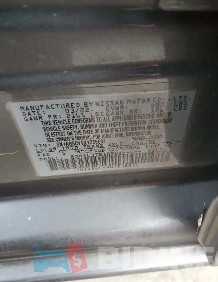 3N1AB8CV4NY255531 Photo# 12