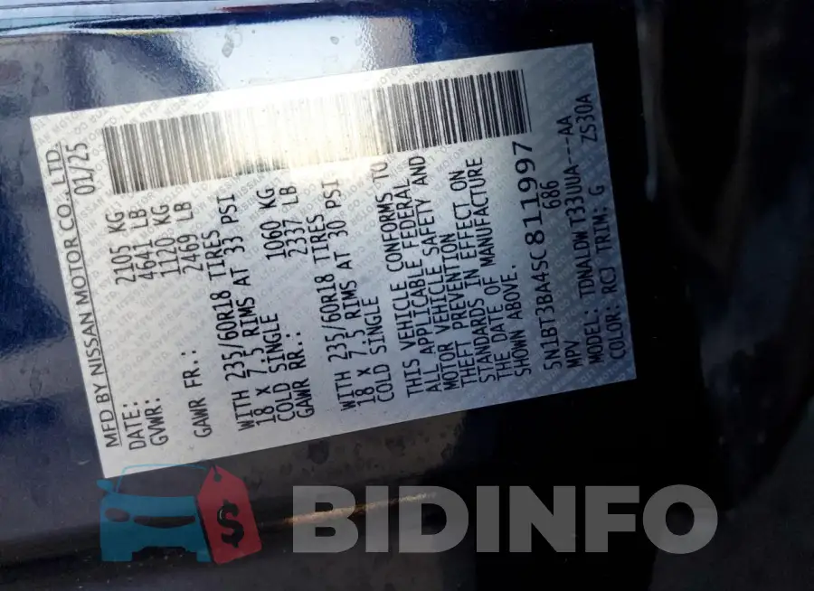 5N1BT3BA4SC811997 Photo# 13