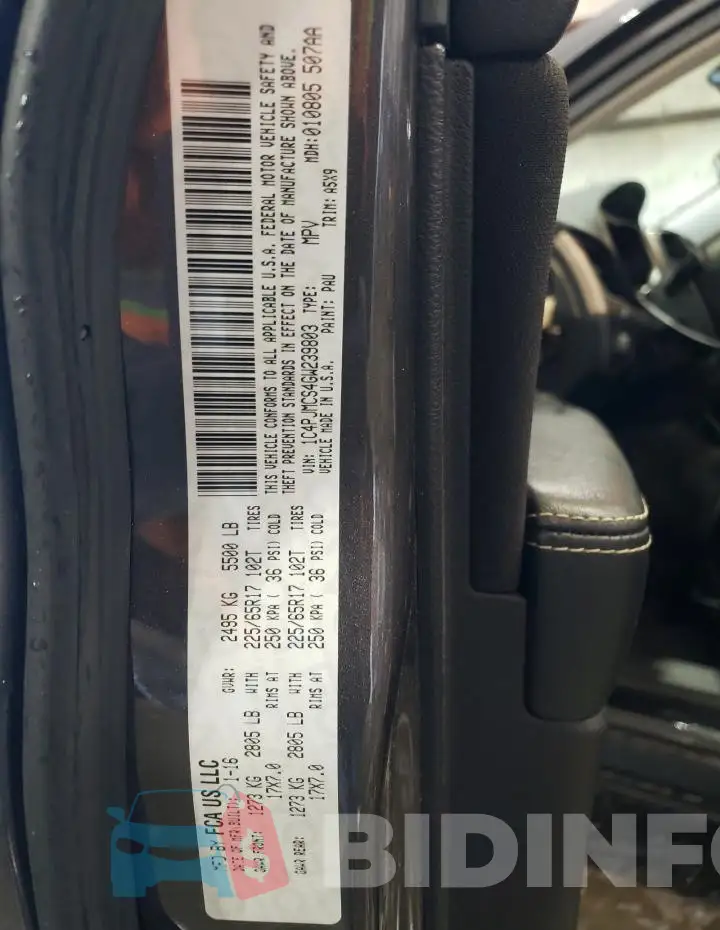 1C4PJMCS4GW239803 Photo# 14