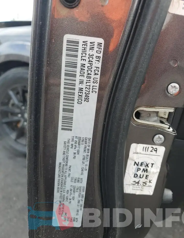 3C4PDCAB1LT273492 Photo# 13