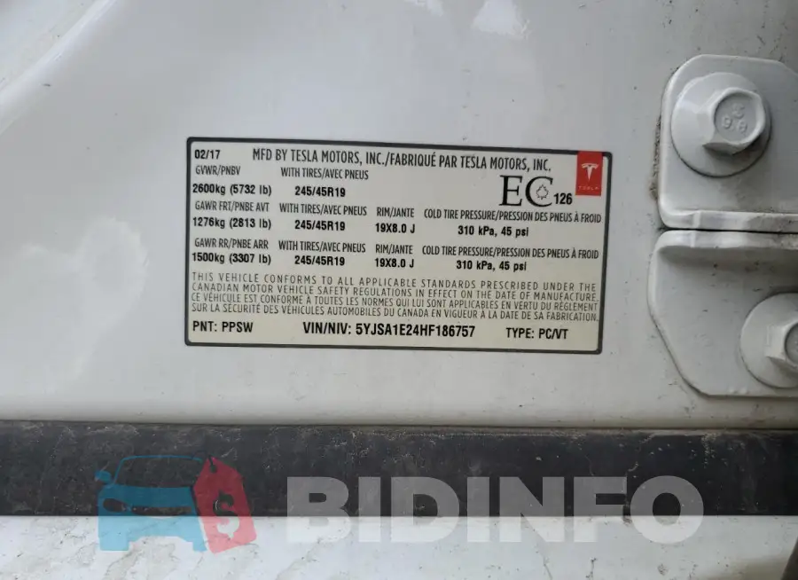 5YJSA1E24HF186757 Photo# 13