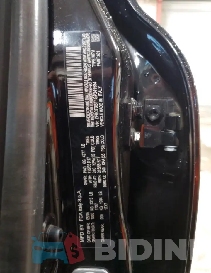 ZFBCFXBT1GP341584 Photo# 13