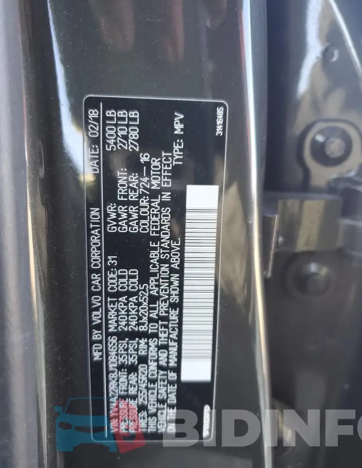 YV4A22RK8J1084656 Photo# 12