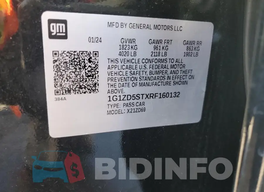1G1ZD5STXRF160132 Photo# 12